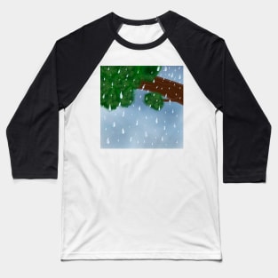 tree in the rain Baseball T-Shirt